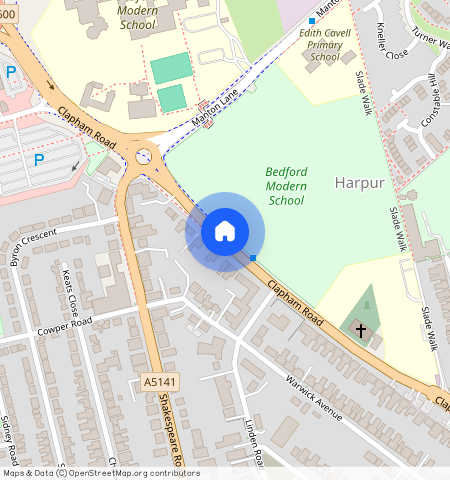 Clapham Road, Bedford MK41