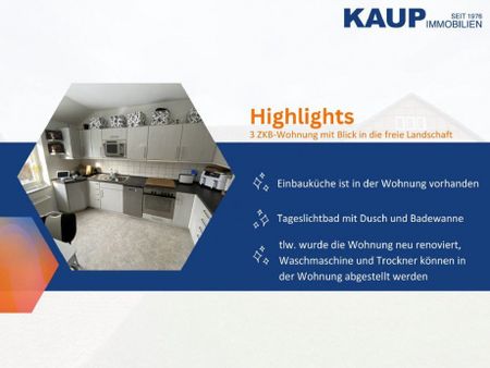 Wir haben den Blick auf Wiesen und Felder! 3 ZKB Wohnung in Gütersloher Norden - Photo 5