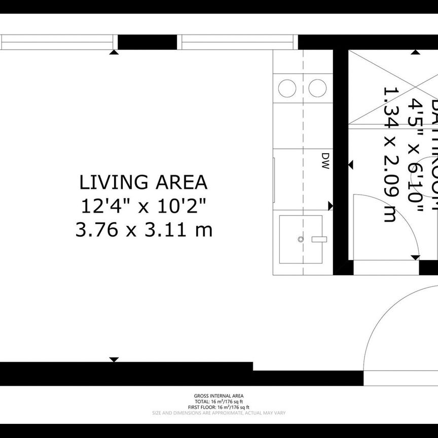 Studio Flat, Kilburn High Road, NW6 - Photo 1