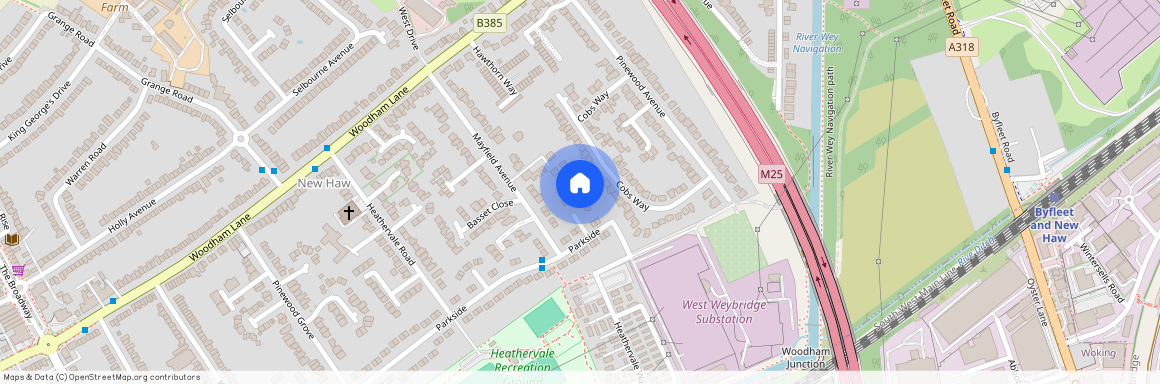 New Haw, Surrey, KT15