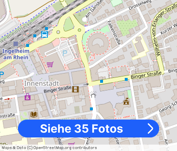 MIETE: Ober-Ingelheim, Studio-Wohnung mit 4-Zimmern, EBK und einen ... - Foto 1