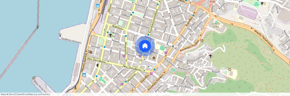 Κωνσταντινουπόλεως 75-63, Πάτρα 262 23 (26223)