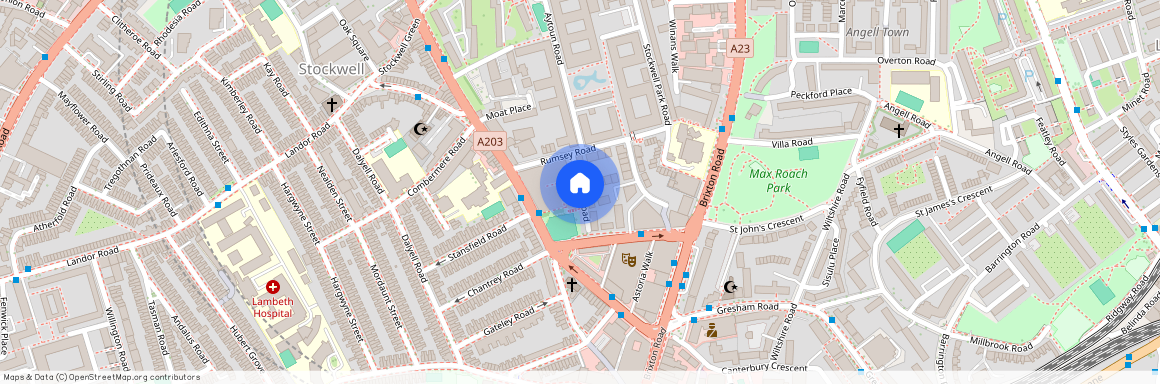 Benedict Road, Stockwell, SW9, London