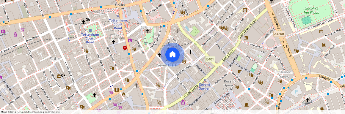 Seven Dials Court, 3 Shorts Gardens, WC2H
