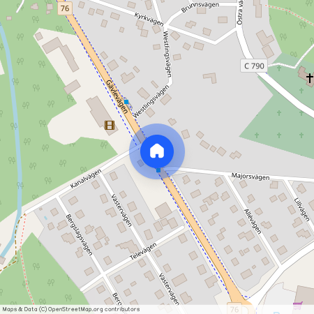 Gävlevägen, Skutskär