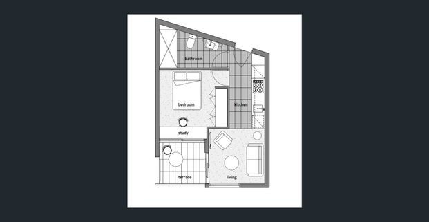 One-bedroom apartment perfectly positioned across from Deakin University. - Photo 1