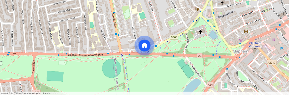 Clapham Common North Side, London SW4