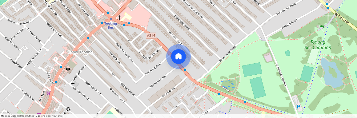 Tooting Bec Road, Tooting Bec