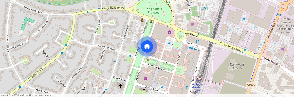 Fountain House, Parkway, Welwyn Garden City, Hertfordshire, AL8 6DS