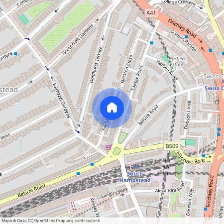 Fairfax Place, South Hampstead, London, NW6