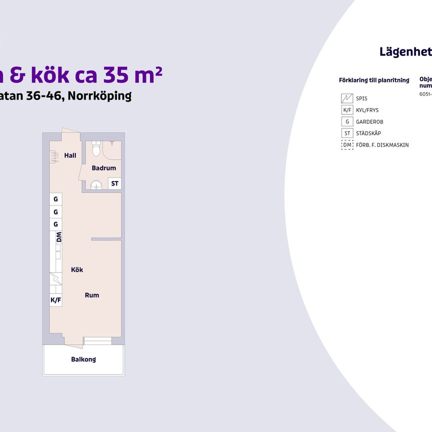 Ektorpsgatan 46, Norrköping - Photo 1