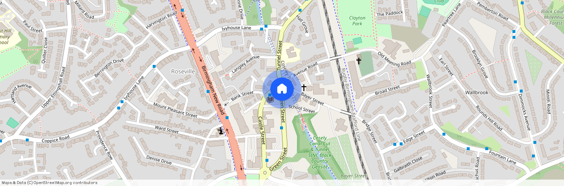 Broad Street, Coseley, WV14