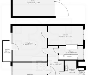 Apartment for rent, 3+1 - 2 bedrooms, 68m - Photo 6