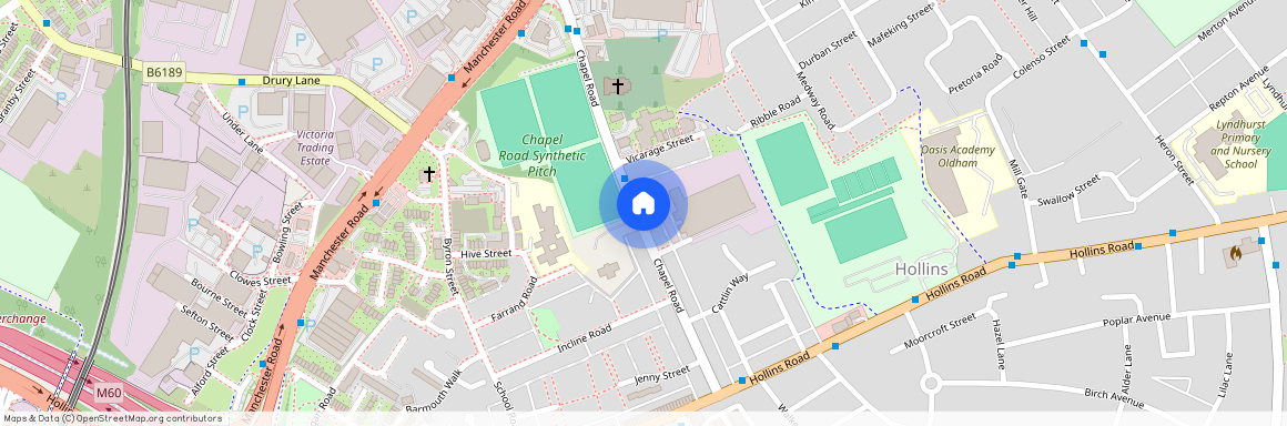Chapel Road, Oldham, Greater Manchester, OL8