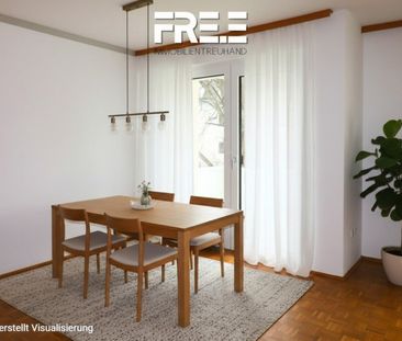 STADTRAND | Grüne 3-Zimmer-Wohnung mit Balkon und Stellplatz - Photo 3