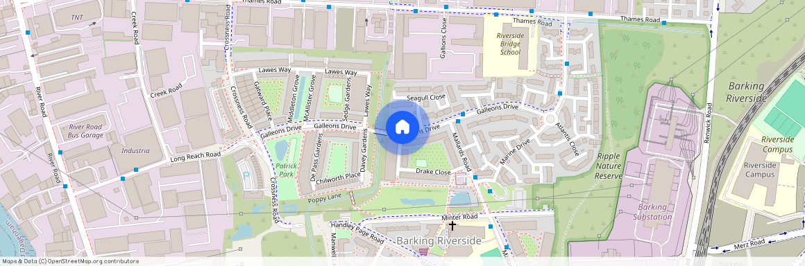 Galleons Drive, Barking, IG11