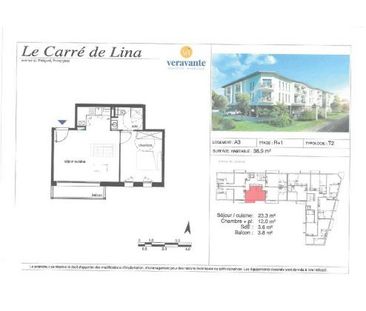 T2 AVEC BALCON ET DEUX PARKINGS - Photo 5