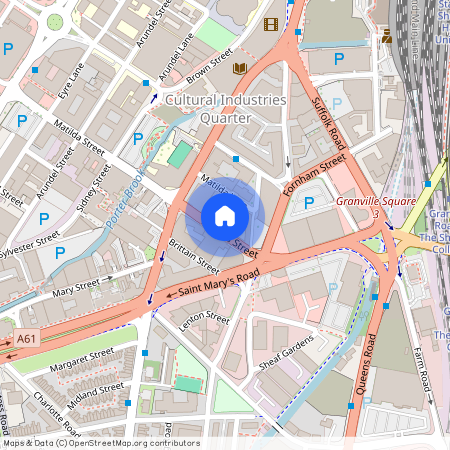 Matilda Street, Sheffield, South Yorkshire, S1