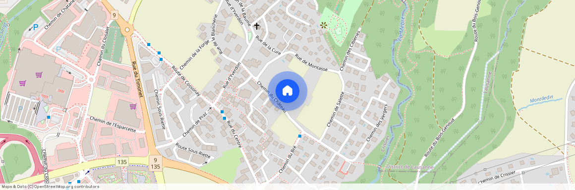 Chemin du Château 13, 1023 Crissier, VD