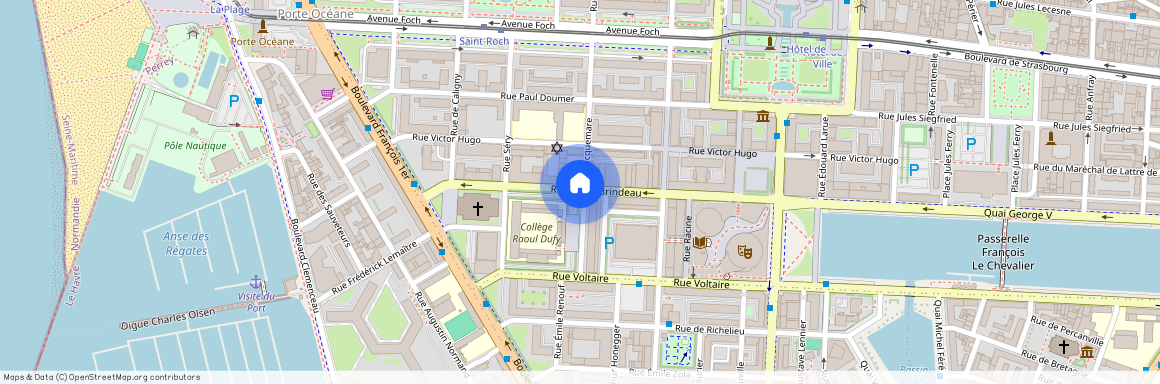 rue Louis Brindeau, Quartier Hyper centre, 76600, Le Havre