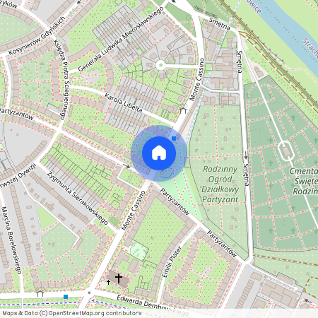 ul. Monte Cassino, Sępolno, Śródmieście, Wrocław, dolnośląskie