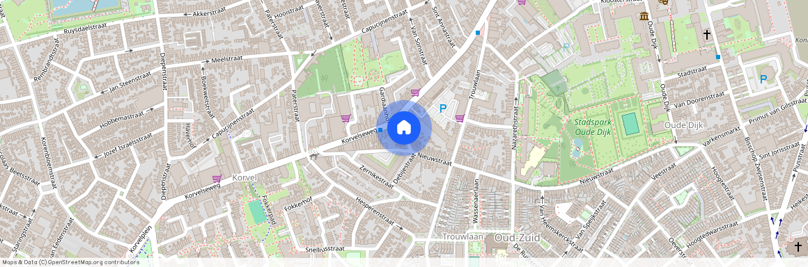 Trouwlaan, 5025 JA, Korveldwarsstraat, Tilburg