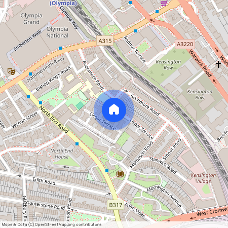 Peacock Court, Samuel Square, W14