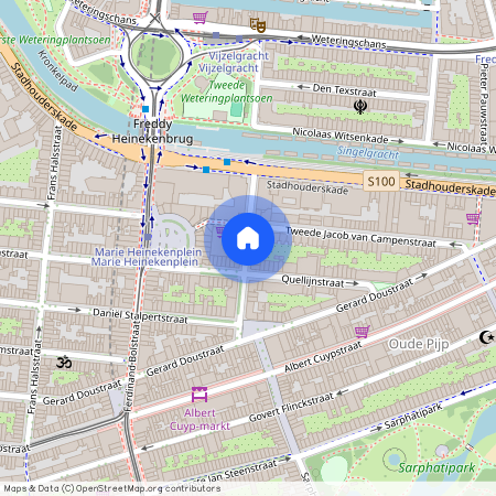 Eerste Van der Helststraat 1 D - 1073 AA, Amsterdam