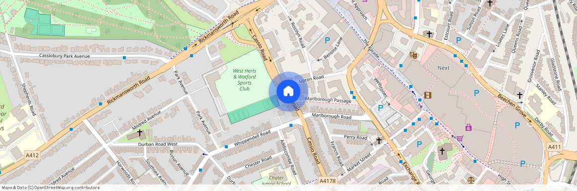 Cassio Road, Watford, WD18
