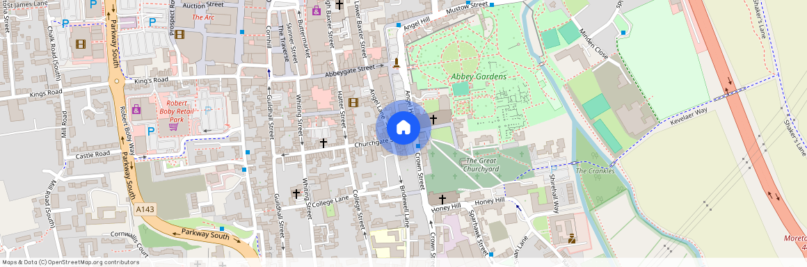 Churchgate Street, IP33 1RD