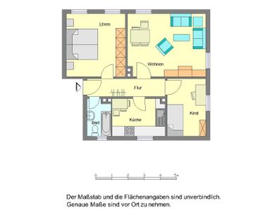 Demnächst frei! 3-Zimmer-Wohnung in Detmold Stadtmitte - Foto 2