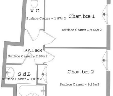 Location Appartement 3 pièces 55m² ORLEANS 45000 - Photo 3