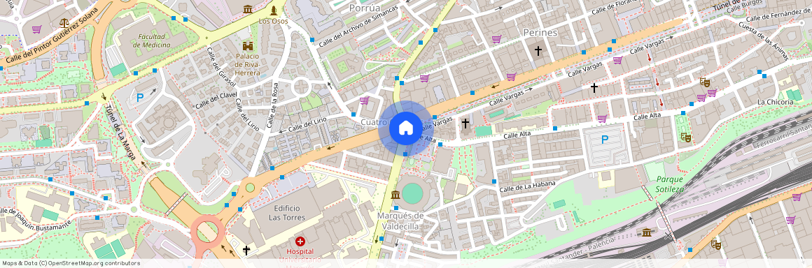 Cuatro Caminos, Santander