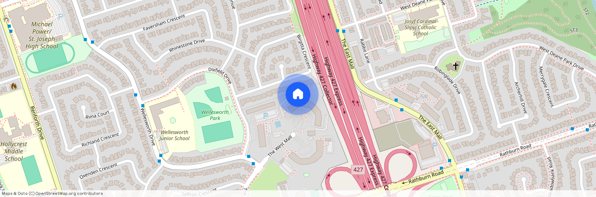 714 The West Mall N/A, Toronto