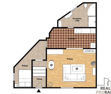 Pronájem bytu 1+1 70 m², Hlavní, Třebotov - Fotografie 2