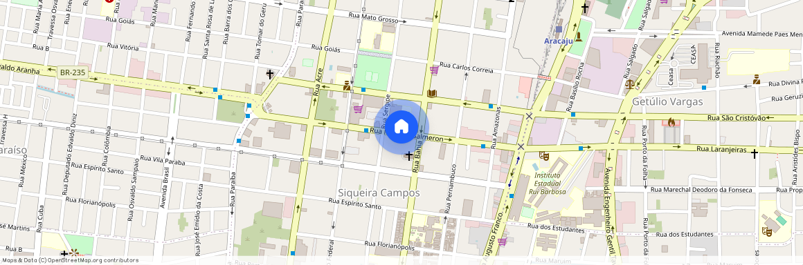Rua Goiás - até 929/930, Siqueira Campos, Aracaju, SE, 49075280