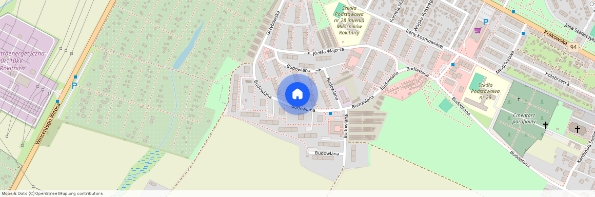 Rokitnica, ul. Budowlana, Zabrze