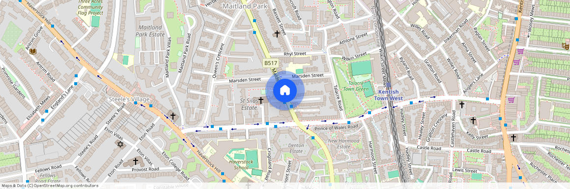 Malden Road, Belsize Park, London, NW5