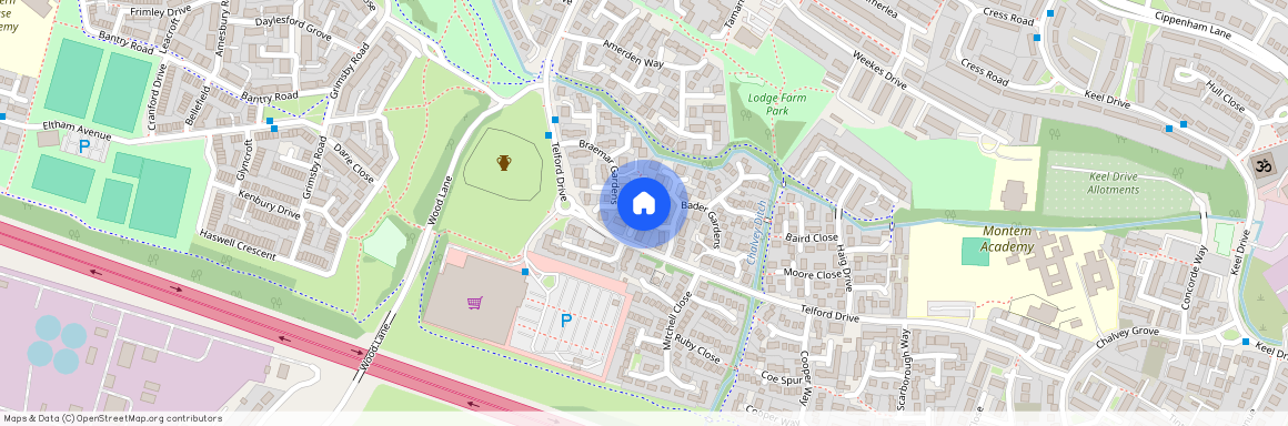 Bader Gardens, Slough, SL1