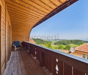 Charmante 3-Zimmer Dachwohnung in Gasel - Photo 1