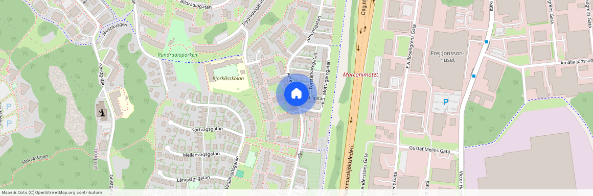 Antenngatan, Västra Frölunda