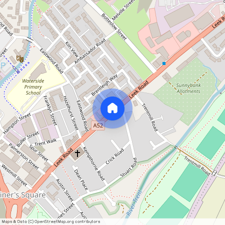 Leek Road, Staffordshire ST1