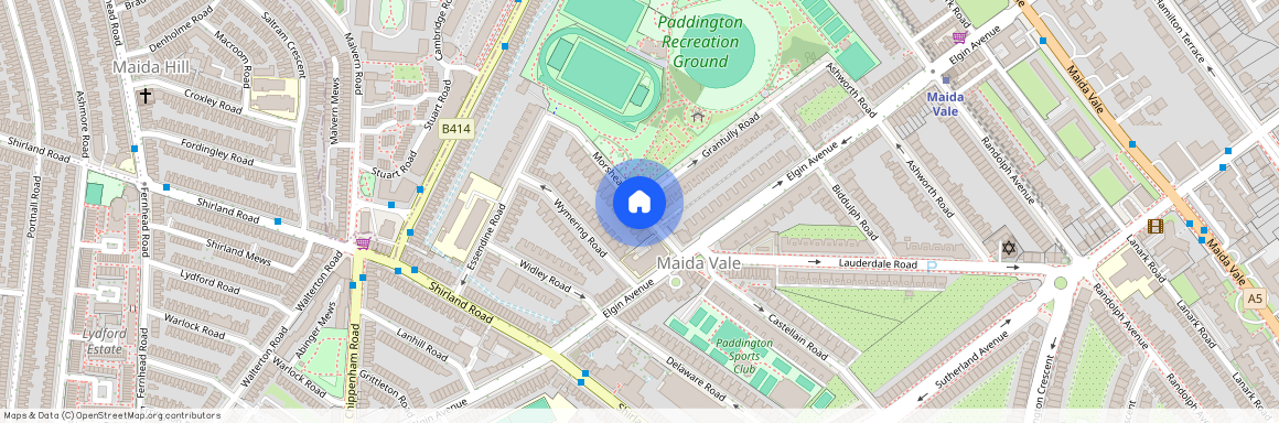 Morshead Mansions, Morshead Road, W9