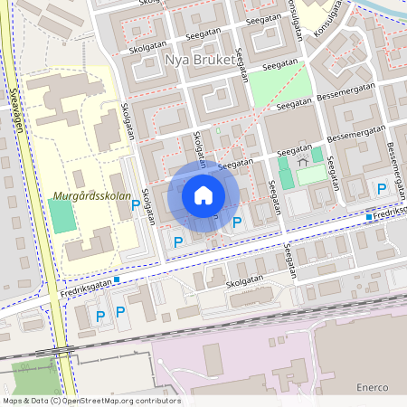 Nya Bruket, Sandviken, Gävleborg, Skolgatan 2 J