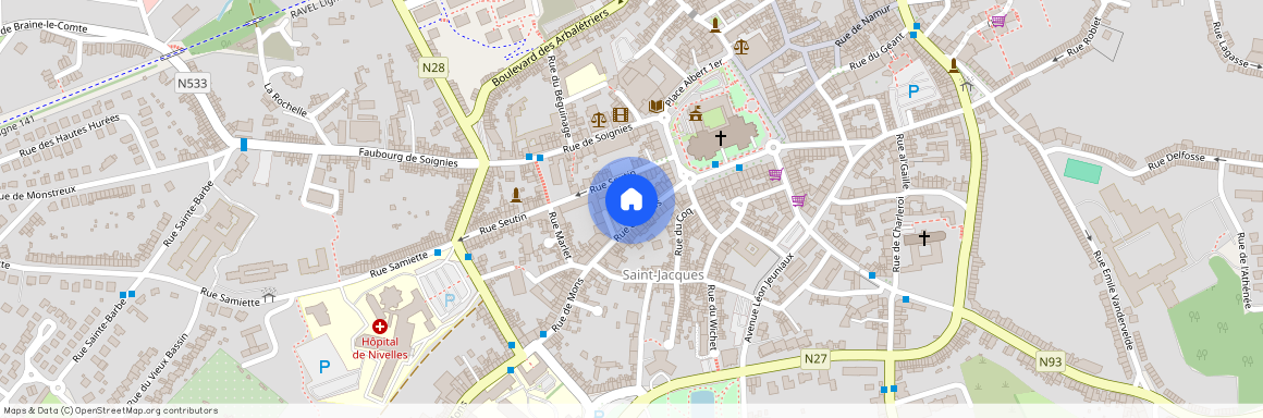 Rue de Mons, 22, 2, 1400, Nivelles