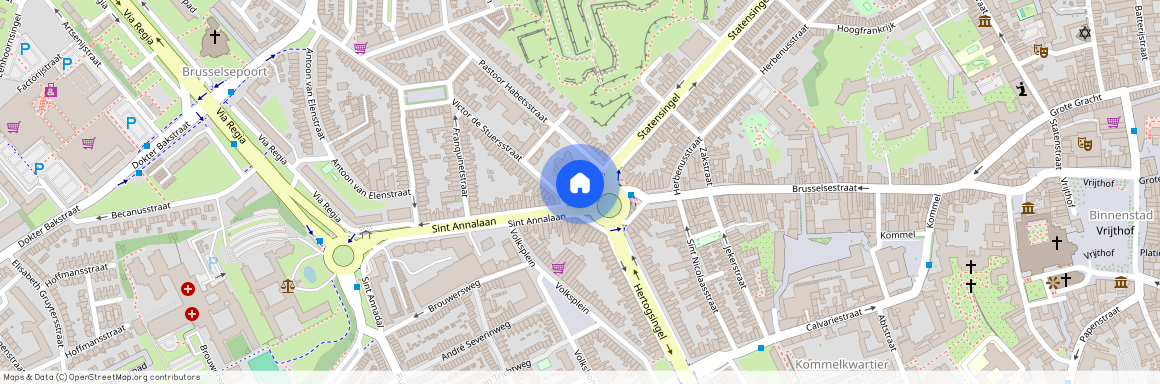 Frontenkwartier, 6217 KD, Statensingel, Maastricht