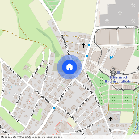 5107, Schinznach, Bözeneggstrasse, 1