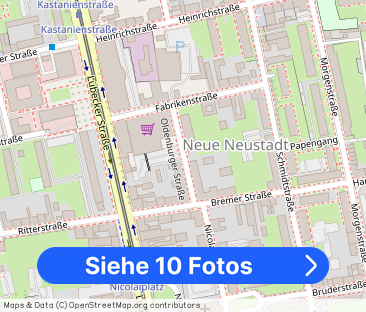 Sanierte 2-Zimmer-Wohnung mit Badewanne - Foto 1