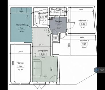 1 bedroom in a flat share to rent - Photo 3