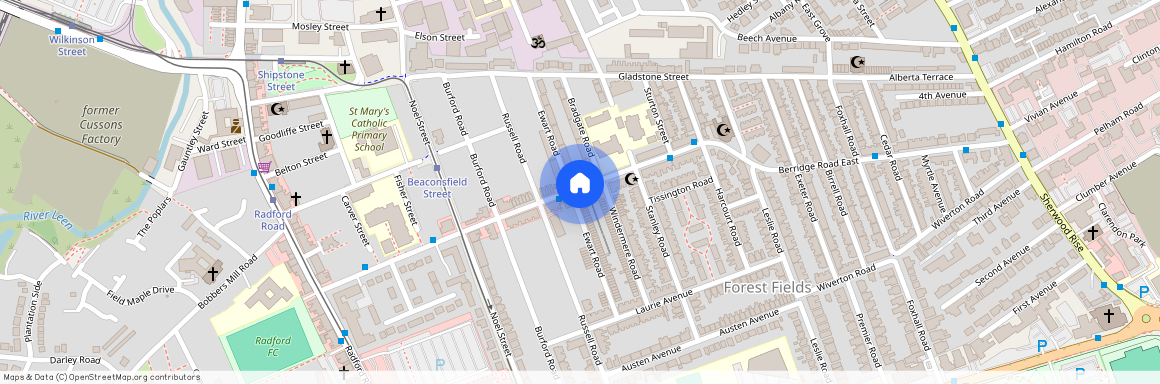 Berridge Road, Nottingham, NG7